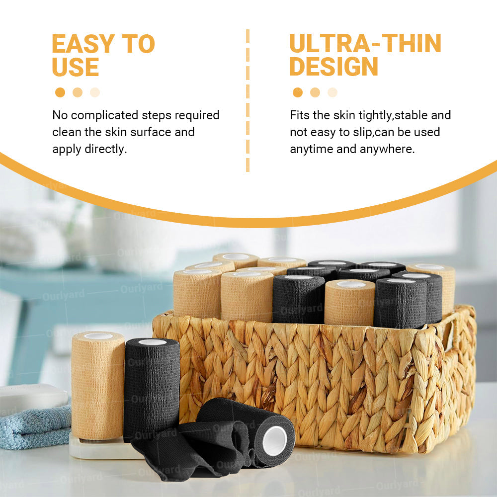 Patented & Made in AU | ✴️Ourlyard® Composite GLP-1 Microneedle Tape for Fat Burning & Contouring, for Abdomen, Legs, Arms & Buttocks (3"x 177" Roll-4.5M)