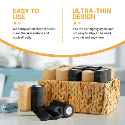Patented & Made in AU | ✴️Ourlyard® Composite GLP-1 Microneedle Tape for Fat Burning & Contouring, for Abdomen, Legs, Arms & Buttocks (3"x 177" Roll-4.5M)