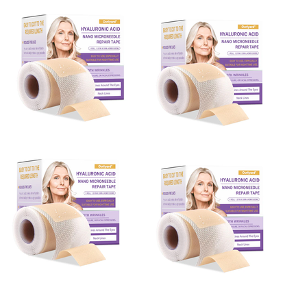 ✅Official Store | Ourlyard® Hyaluronic Acid Nano Microneedle Repair Tape 🦘✴️(Repairs wrinkles, fine lines, skin laxity, etc., suitable for multiple areas such as the face, hands, abdomen, legs – 4cm x 150 cm roll)